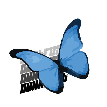 Butterfly Graphic For Kontrast Emotions